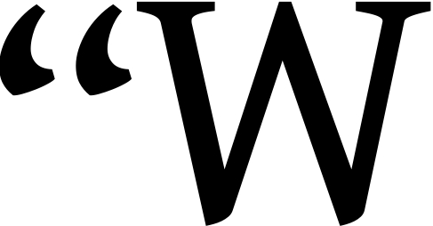 W